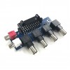 Female SCART to BNC breakout board 